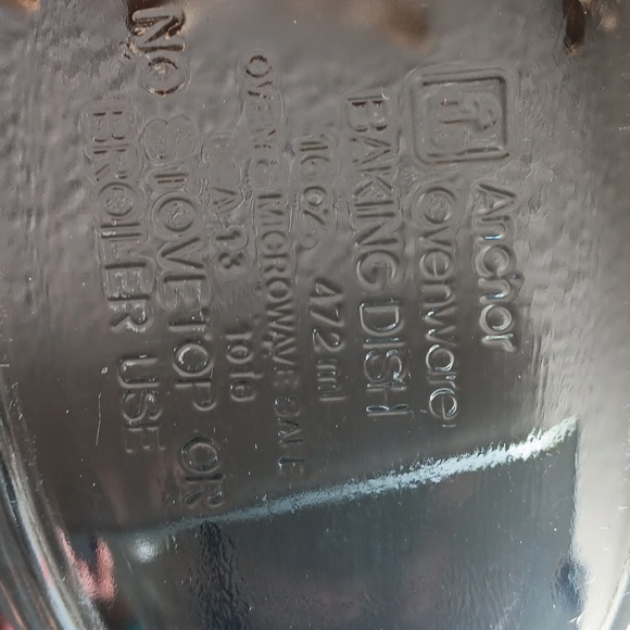 Anchor Clear Glass Casserole Boat Ovenware Set - Picture 2 of 5